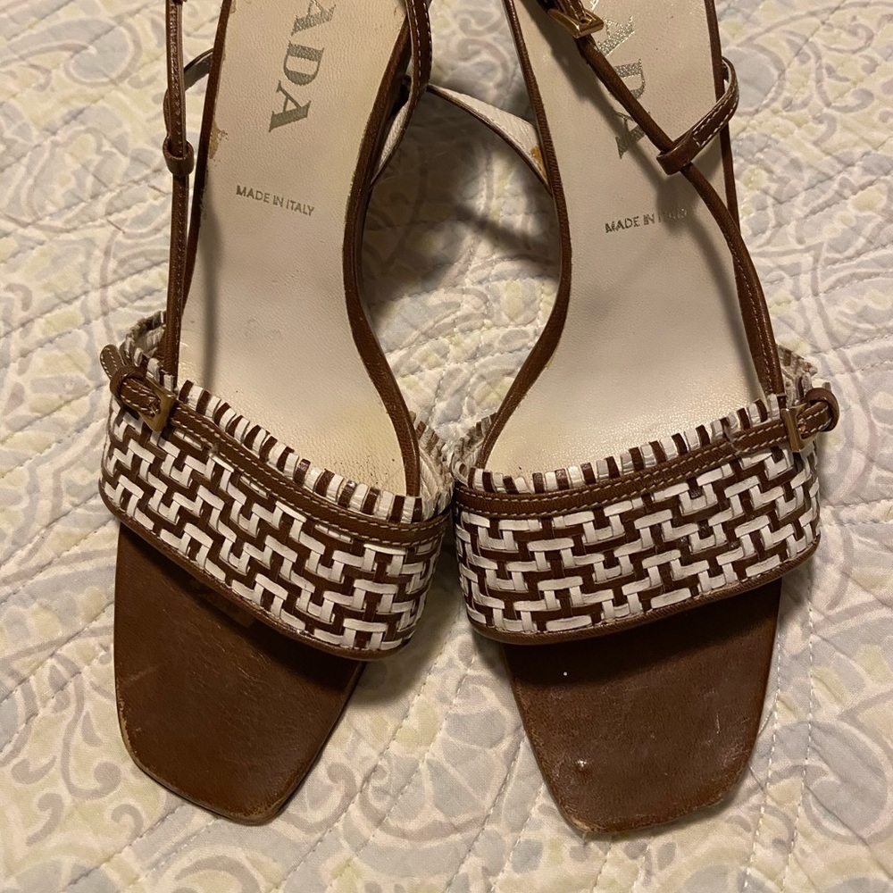 Authentic Prada heels. Used good condition.
